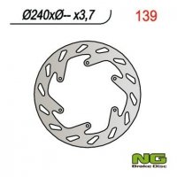 Tarcza hamulcowa przednia KTM 2T wszystkie (przód 240mm) 87-97 