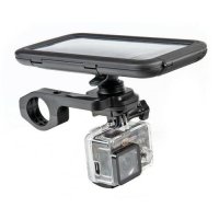 LAMPA Opti Combo, uchwyt do mocowania telefonu i kamery sportowej na kierownicy 