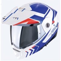 SCORPION KASK ADX-2 LEWIS WH-BLUE-RED 