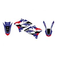 BLACKBIRD KOMPLET NAKLEJEK (OKLEIN) YAMAHA YZ 125/250 02-14 DREAM 5 KOLOR NIEBIESKI CZARNY 