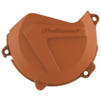POLISPORT OSŁONA POKRYWY (DEKLA) SPRZĘGŁA HUSQVARNA FE450/501 '17-'22; FC/FS 450 '16-'20 KOLOR POMARAŃCZOWY 