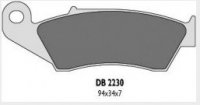Delta Braking SUZUKI 400 DR-Z (00-12) klocki hamulcowe przód 