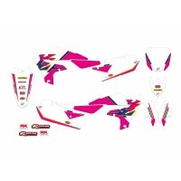 BLACKBIRD KOMPLET NAKLEJEK (OKLEIN) YAMAHA YZ 250F 19-23, YZ 450F 18-22 RETRO 