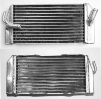 Chłodnica aluminiowa OVERSIZED Honda CRF450 (02-04) - lewa 