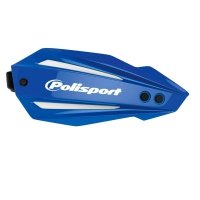 POLISPORT OSŁONY RĄK (HANDBARY) MODEL BULLIT Z UNIWERSALNYM ZESTAWEM MONTAŻOWYM 22/28 KAWASAKI KX/KXF '07-22 KOLOR NIEBIESKI 