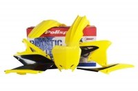 POLISPORT KOMPLET PLASTIKÓW SUZUKI RMZ 250 '10-'18 KOLOR ŻÓŁTY OEM 