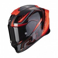 SCORPION KASK EXO-R1 AIR GAZ Metal Black-Red 