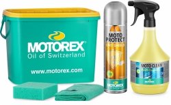 MOTOREX ZESTAW DO PIELĘGNACJI MYCIA MOTOCYKLA