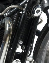 OSŁONA CHŁODNICY OLEJU RG RACING TRIUMPH BONNEVILLE 08-, THRUXTON 08-, SCRAMBLER BLACK