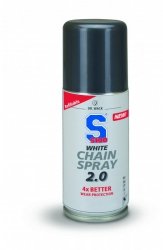 SMAR DO ŁAŃCUCHA W SPRAYU S100 CHAIN LUBE WHITE 100ML