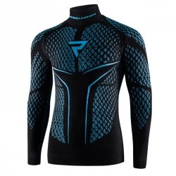 KOSZULKA TERMOAKTYWNA Z DŁUGIM RĘKAWEM REBELHORN THERM II BLACK/BLUE M