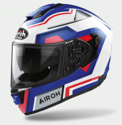 KASK AIROH ST501 SQUARE BLUE/RED GLOSS M