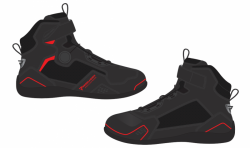 BUTY MOTOCYKLOWE REBELHORN SPARK 2 BLACK, RED 36
