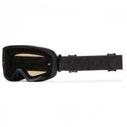 GOGLE IMX ENDURANCE FLIP BLACK MATT/BLACK - SZYBA DARK SMOKE + CLEAR (2 SZYBY W ZESTAWIE) OS