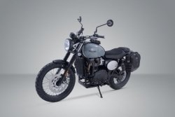 ZESTAW SAKWA I STELAŻ LEGEND GEAR LC BLACK EDITION SW-MOTECH TRIUMPH STREET CUP/SCRAMBLER/TWIN (16-)