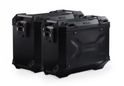 ZESTAW KUFRÓW BOCZNYCH TRAX ADV I STELAŻY SW-MOTECH HUSQVARNA NORDEN 901 (21-) 45/37L BLACK