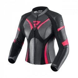 KURTKA SKÓRZANA REBELHORN REBEL LADY PINK/BLACK D36