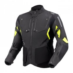 KURTKA TEKSTYLNA REBELHORN HIKER IV BLACK/ANTHRACITE/FLUO YELLOW 4XL
