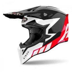KASK AIROH WRAAAP RELOADED RED GLOSS L