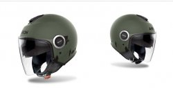 KASK AIROH HELYOS COLOR MILITARY GREEN MATT L