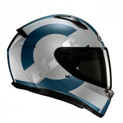 KASK HJC C10 TEZ BLUE/SILVER M