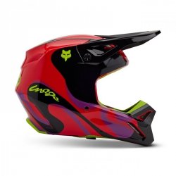 KASK FOX V1 EMOTION FLUO RED L