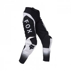 SPODNIE FOX JUNIOR 180 LEAN BLACK/WHITE Y26