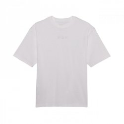 T-SHIRT FOX WORDMARK OVERSIZED OPTIC WHITE M