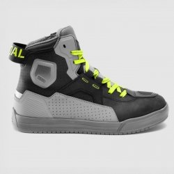 BUTY MOTOCYKLOWE REBELHORN VANDAL 2 BLACK, GREY, FLUO YELLOW 37