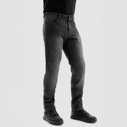 SPODNIE JEANS REBELHORN BRONCO MONOLAYER WASHED BLACK W38L34