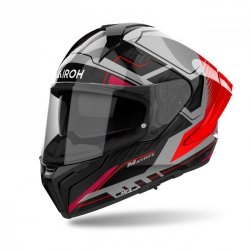 KASK AIROH MATRYX ROCKET RED GLOSS S