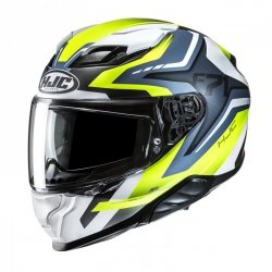 KASK HJC F71 FES YELLOW/BLUE S