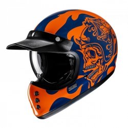 KASK HJC V60 FLAME BLACK/RED L