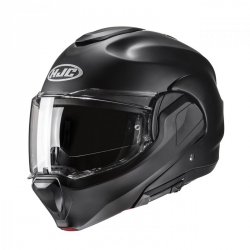 KASK HJC F100 SOLID SEMI FLAT BLACK XL