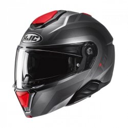 KASK HJC I91 ARVEN GREY/RED XXL