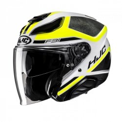 KASK HJC F31 CERON BLACK/YELLOW XL