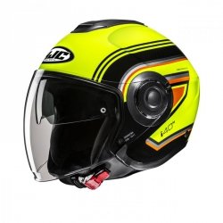 KASK HJC I40N LINIA YELLOW/BLACK L