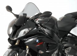 Szyba motocyklowa MRA BMW S1000 RR /HP4, K10, -2014, forma R, czarna