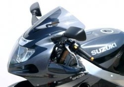 Szyba motocyklowa MRA SUZUKI GSX-R 750 WVBD 2000-2003, forma R, przyciemniana
