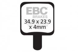 CFA340HH - Klocki hamulcowe rowerowe (spiekane) EBC Brakes