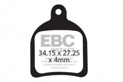 CFA422 - Klocki hamulcowe rowerowe (organiczne) EBC Brakes