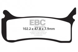 Klocki hamulcowe EBC EPFA406HH Extreme Pro (kpl. na 1 tarcze)