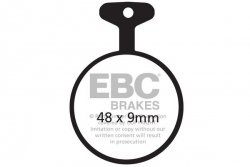 Klocki hamulcowe EBC FA011 (kpl. na 1 tarcze)