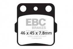 Klocki hamulcowe EBC FA084R (kpl. na 1 tarcze) (odpowiednik PROX 37.200802)