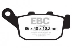 Klocki hamulcowe EBC FA140 (kpl. na 1 tarcze)