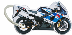 Brelok na klucze ONEDESIGN dwustronny, wypukły PF33P Suzuki GSXR 1000