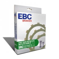 Tarcze cierne EBC SRC077 z włókien aramidowych + sprężyny (kpl)