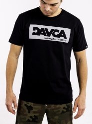 DAVCA T-shirt Gray Logo Black