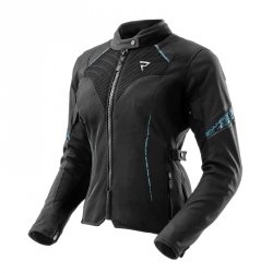 KURTKA TEKSTYLNA REBELHORN JAX LADY BLACK/BLUE LAGOON DXXL