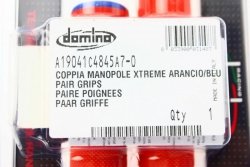Manetki Domino pomarańczowo - niebieskie X-treme